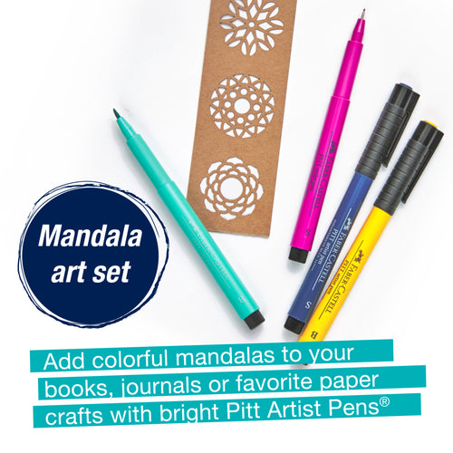 Pitt Artist Pen, Mandala Art - Set of 4 - #770089