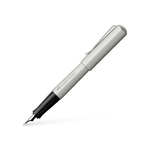 HEXO Fountain Pen, Matte Silver - Extra Fine