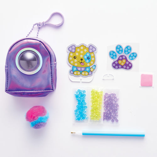 Bubble Gems™ Backpack Keychain Puppy Dog - #6471000