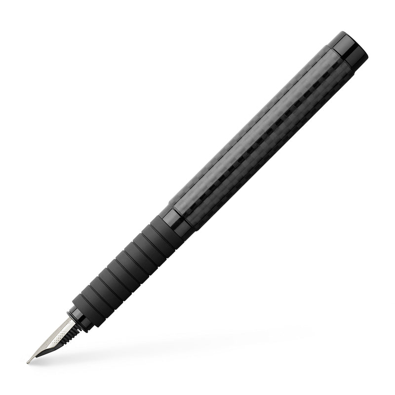 Essentio Fountain Pen, Black Carbon - Broad