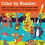 Color by Number Forest Friends - #14565