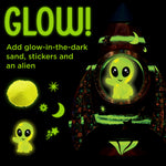 Glow in the Dark Sand Art Rocket - #6392000