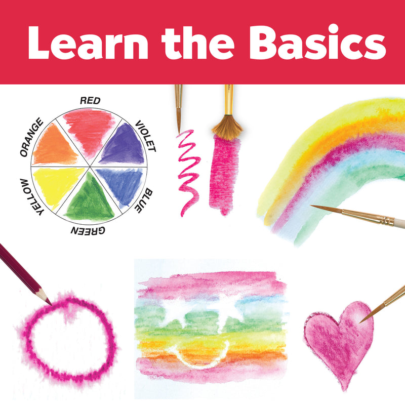 How To Rainbow
Watercolor Pencils Starter Set - #FC14355