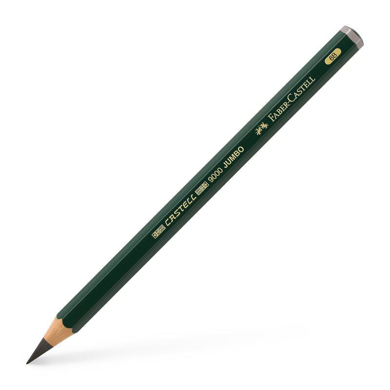 Castell 9000 Jumbo Graphite Pencil, 6B