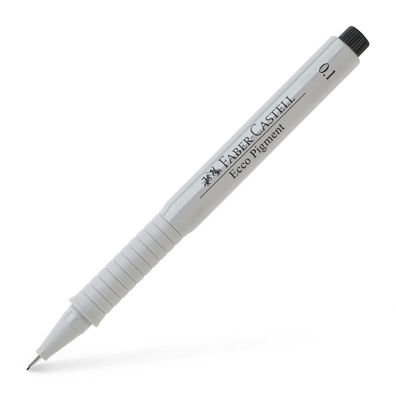Ecco Pigment Pen, Black - 0.1mm