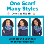 Quick Knit Button Scarf - #6304000