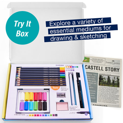 Creative Studio Try It Box, Dry Mediums - #770421