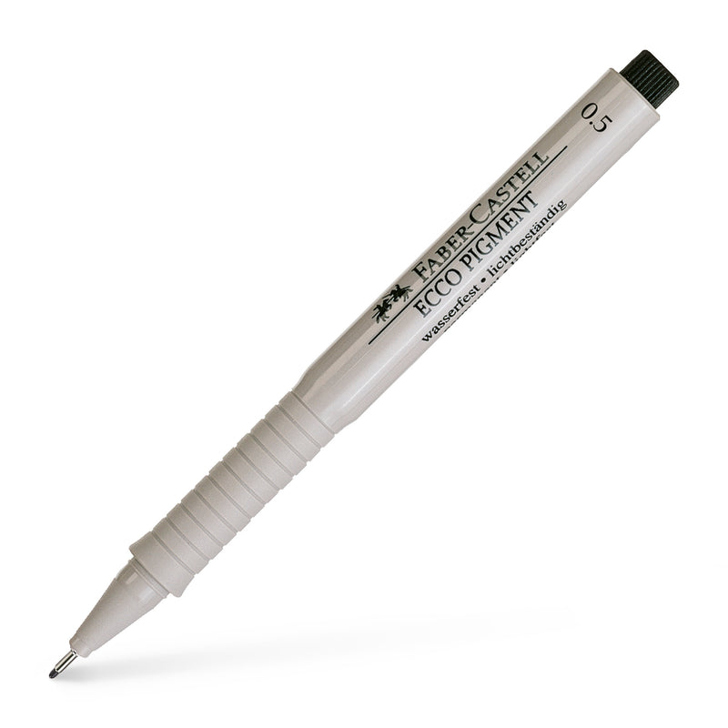 Ecco Pigment Pen, Black - 0.5mm