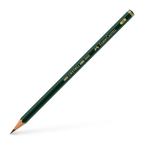 Castell 9000 Graphite Pencil, 3B