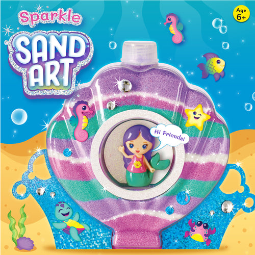 Sparkle Sand Art Mermaid - #6395000
