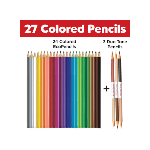 World Colors 27 Colored EcoPencils - #120124CCE