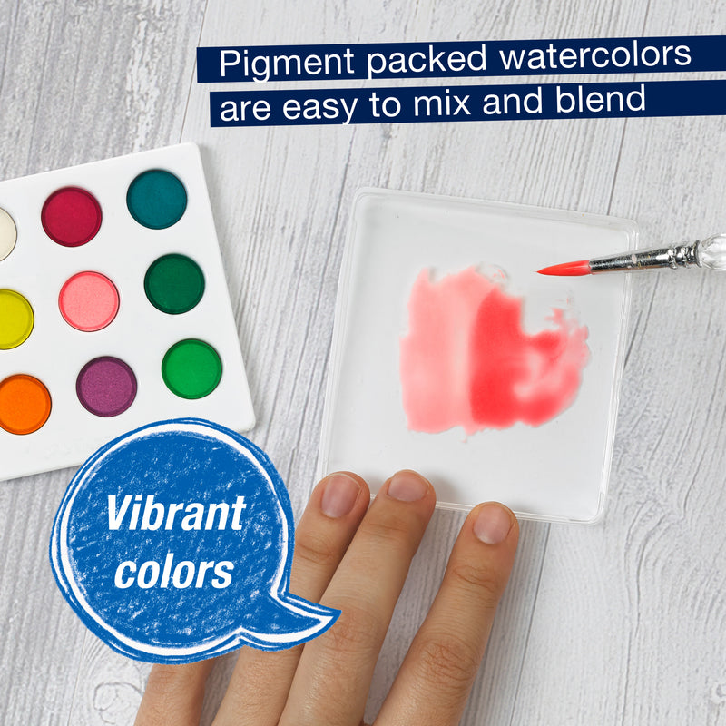 Watercolor Paint by Number Tropical - #770634