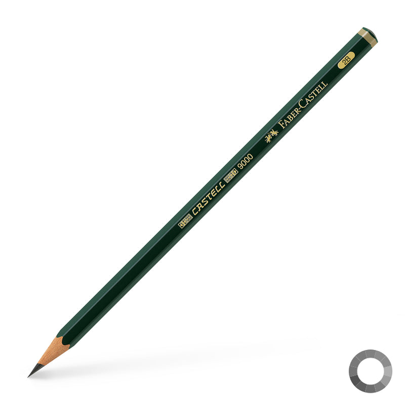 Castell 9000 Graphite Pencil, 2B