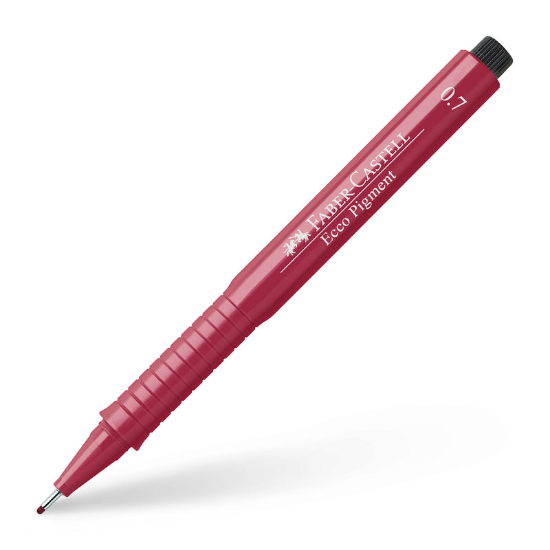 Ecco Pigment Pen, Red - 0.7mm