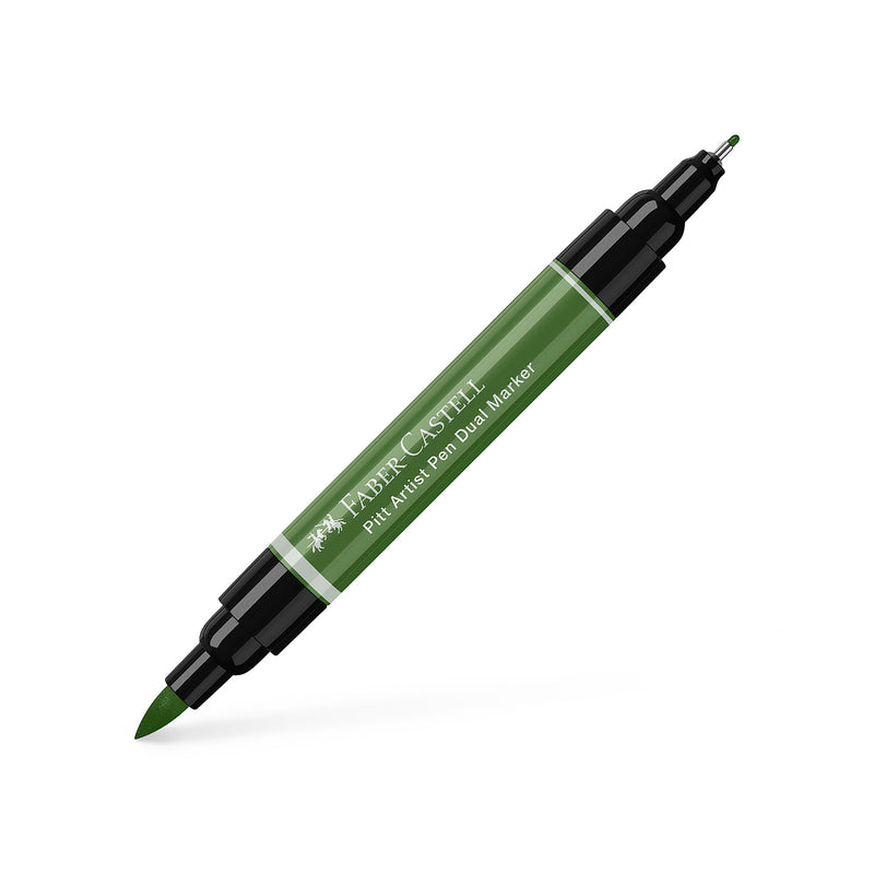 Pitt Artist Pen Dual Marker, #174 Chrome Green Opaque