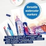Goldfaber Aqua Dual Markers, Lettering - Wallet of 6 - #164524