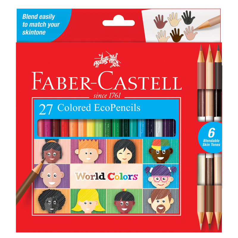 World Colors - 27 Colored EcoPencils - #120124CCE
