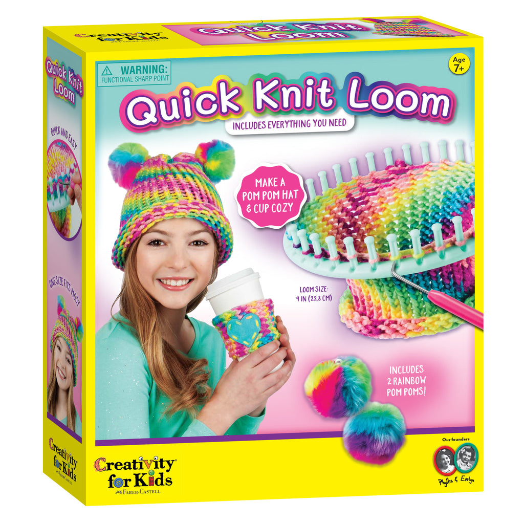 Knitting Loom Kit Hat for her