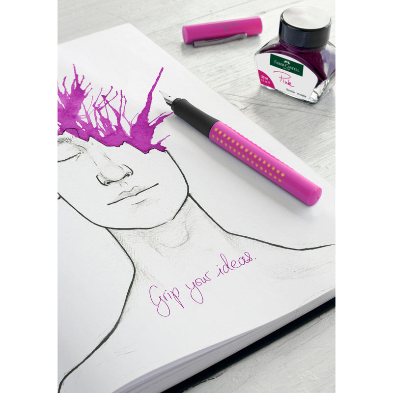 Fountain Pen Ink Bottle 30 ml - Pink - #149856