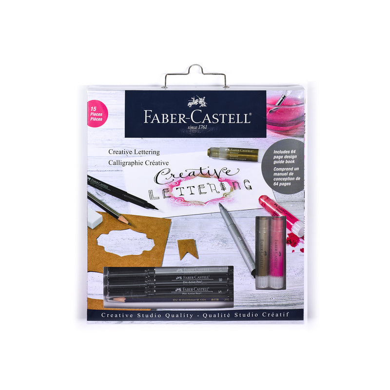 Faber-Castell Modern Calligraphy Kit - Lettering Set for Beginners (14  Count per Pack) 
