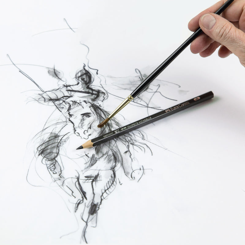 Crayon graphite aquarellable – Faber-Castell – Dép'Arts