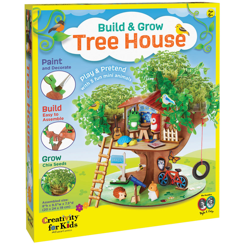 Tree　Craft　Kit　House　Faber-Castell　for　–　USA　Kids　–　Build　Grow