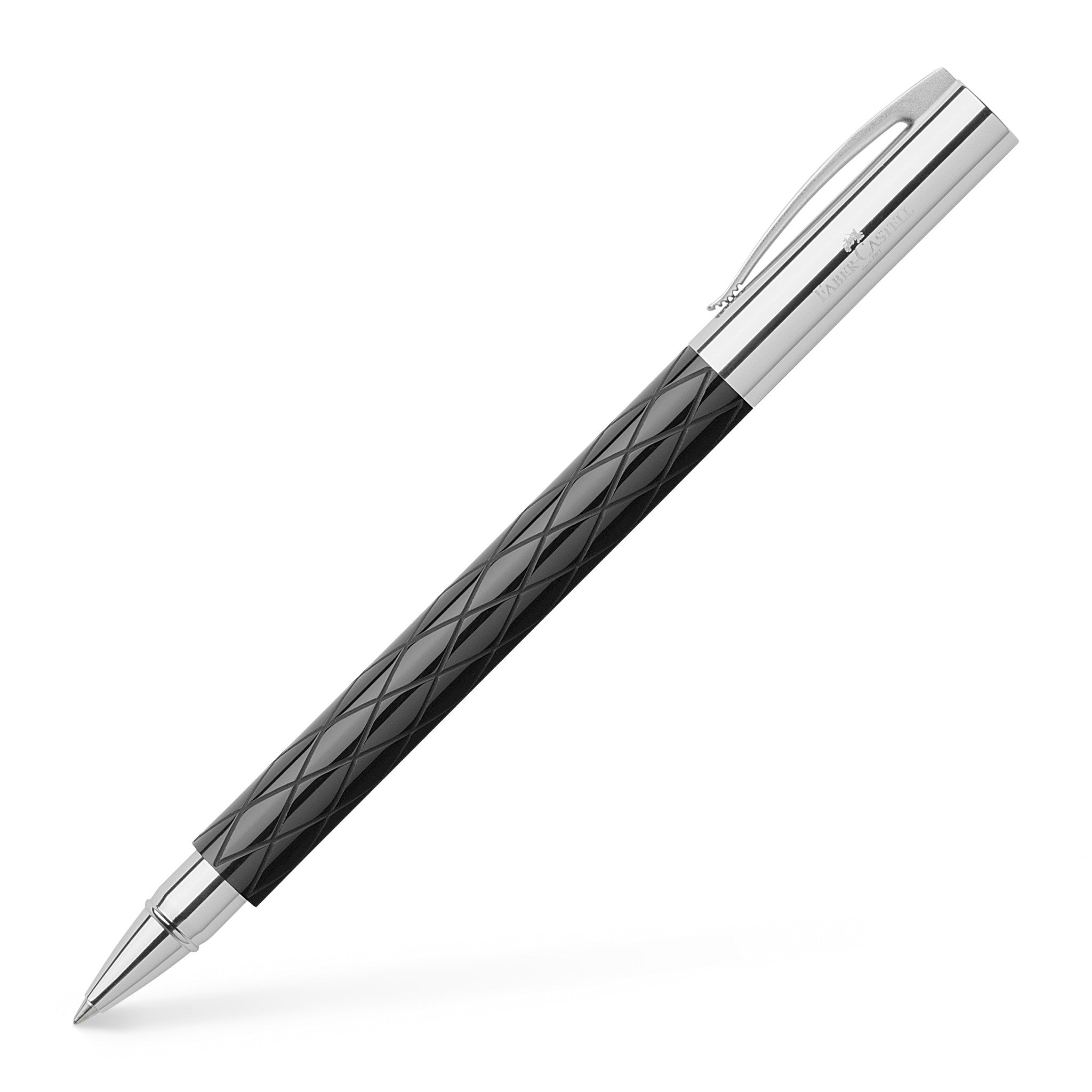 Ambition Rollerball Pen, Rhombus Black - #148910 – Faber-Castell USA