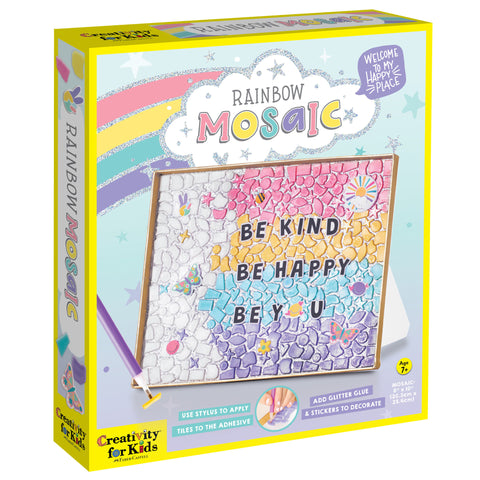 Mini Mosaic Rainbow Art Kit - House of Marbles US
