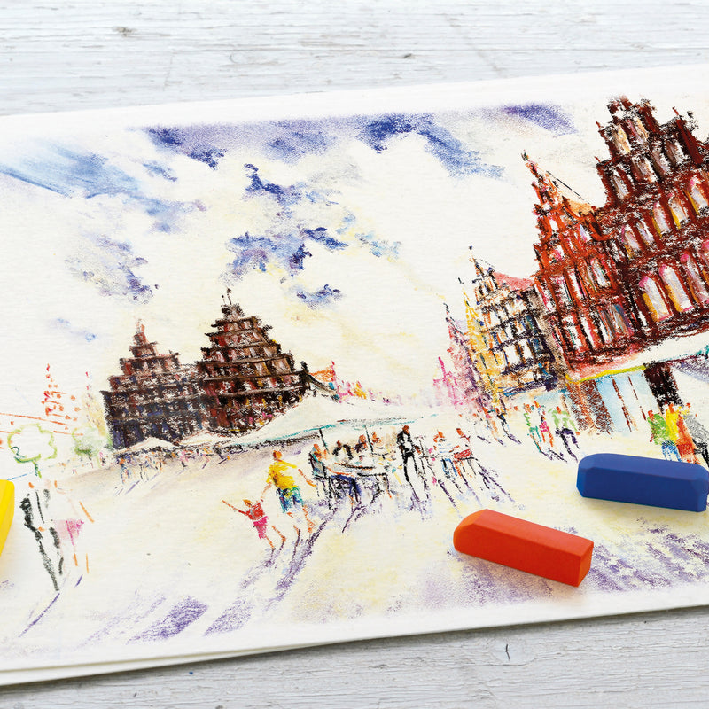  Faber-Castell PITT Monochrome Range Artists' Pastel (Chalk)  Pencil, White Soft : Arts, Crafts & Sewing