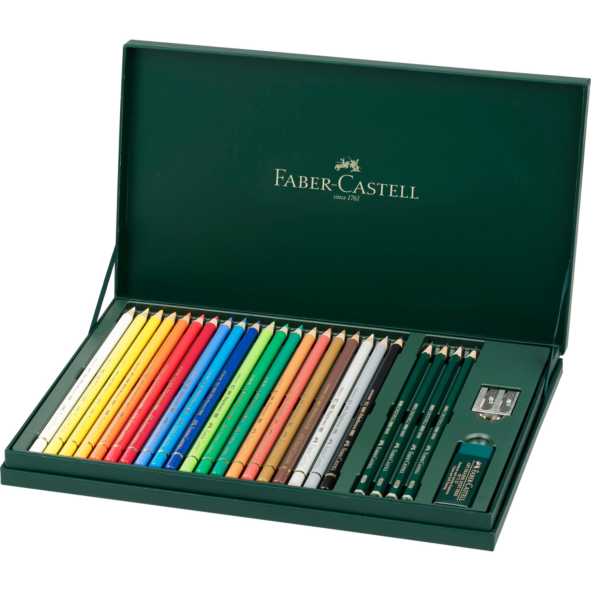D :D :D it's so beautiful..maybe someday. Faber Castell Polychromos Color  Pencil Set - 120 Pencils in Meta…