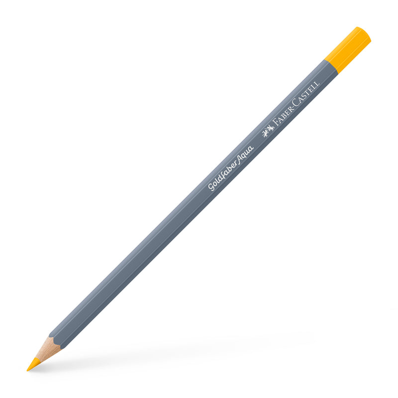 Goldfaber Aqua Watercolor Pencil - #108 Dark Cadmium Yellow - #114608
