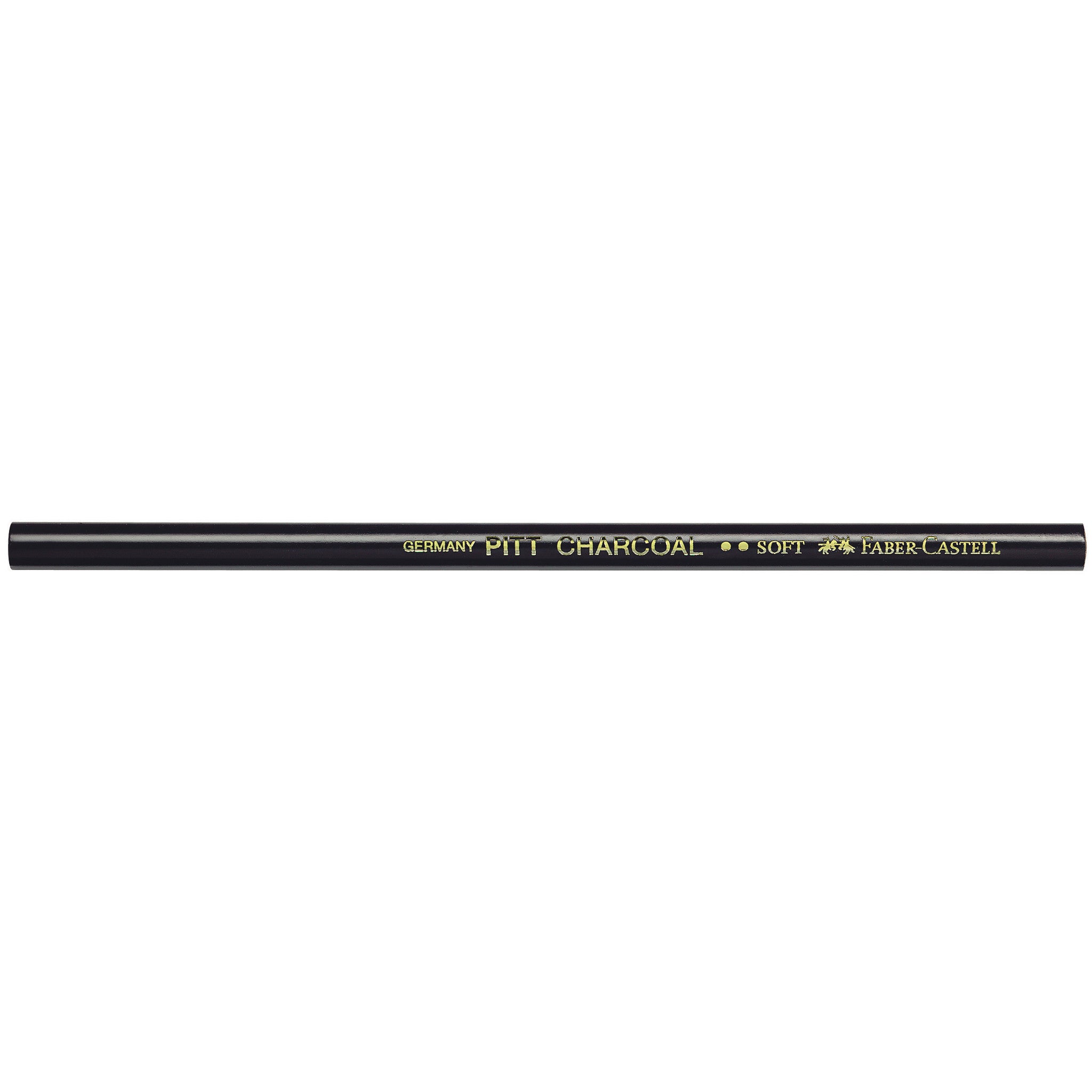 Pitt natural charcoal pencil, set of 3, soft, medium, hard
