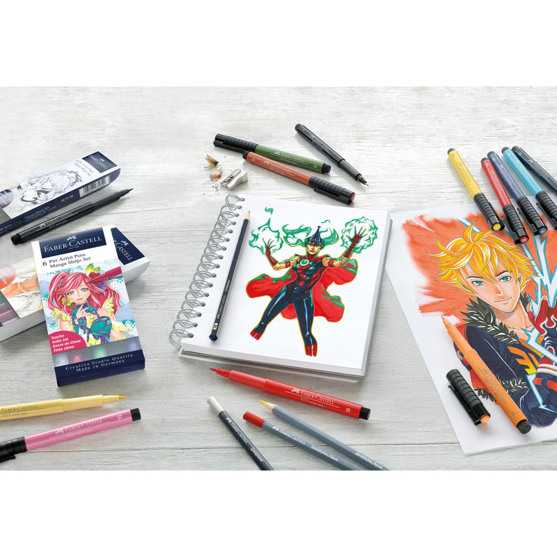Art 101 Manga & Anime Drawing Set with Colored Pencils for Children to  Adults
