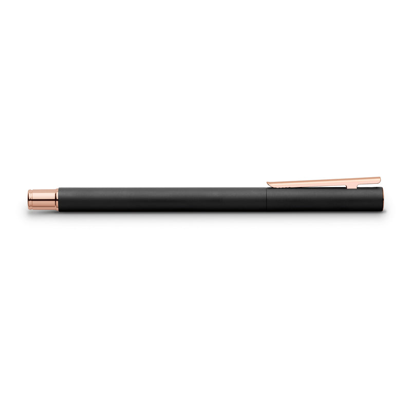 NEO Slim Rollerball Pen - Black Matte and Rose Gold - #343114