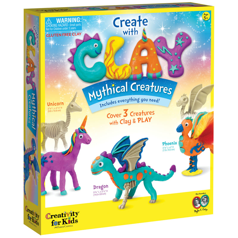 Create with Clay Mythical Creatures - #6229000