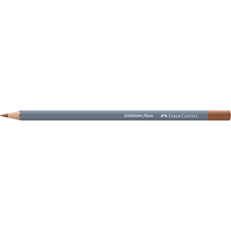 Goldfaber Aqua Watercolor Pencil, #283 Burnt Sienna - #114697
