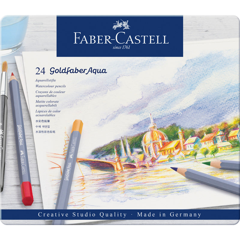 Faber-Castell Watercolor Pencils  Fish Design Water Colour Pencils – Smart  Stationery