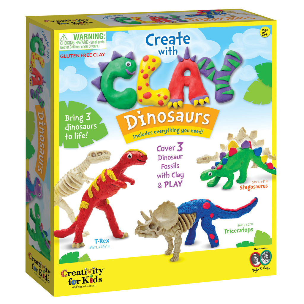 Create with Clay Dinosaurs - #6174000 – Faber-Castell USA