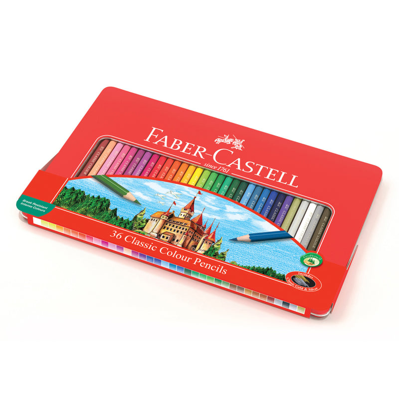 Colored Pencils With Name Faber Castell Classic 24 Pieces Colored Pencils  With Engraving Gift for School Enrollment 