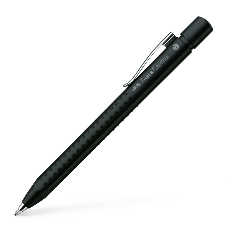 Grip 2011 Fountain & Ballpoint Pen Leather Gift Set, Black - #580021