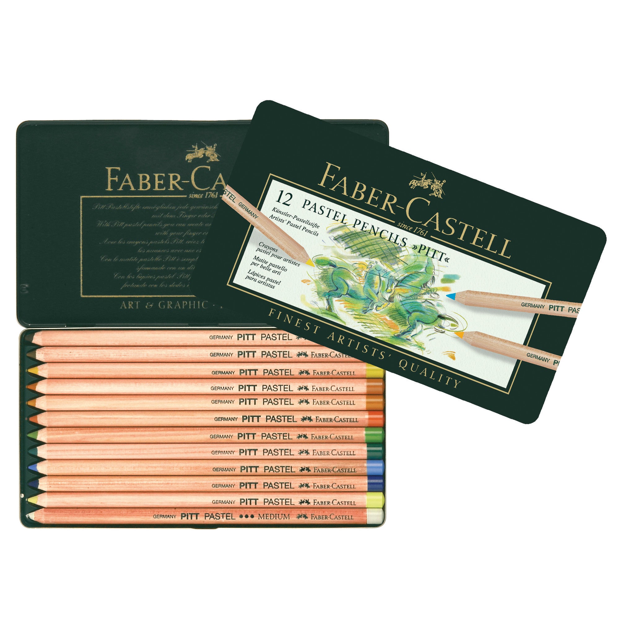 Faber-Castell Pitt Pastel Pencil, No. 186 - Terracotta (Box of 12)