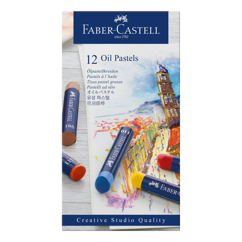 Oil Pastels, Set of 12 - #127012