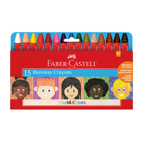 Faber-Castell World Colors Colored Pencil School Pack - Traditional & Skin  Tone Colored Pencils - 300 Coloring Pencils and 25 Pencil Sharpeners