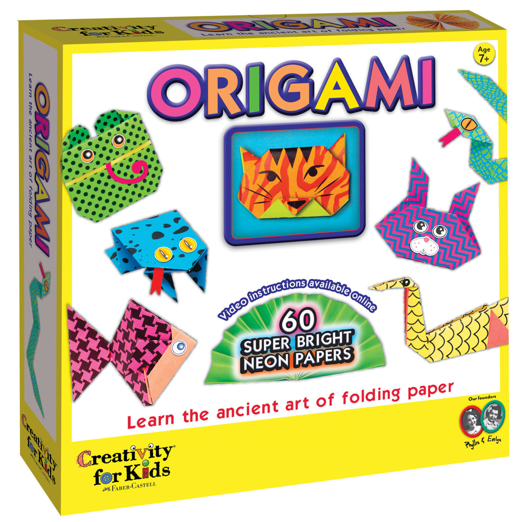 Origami Set for All Ages Perfect for Kids Crafts, Homeschooling, Camps  Great to Develop Dexterity 