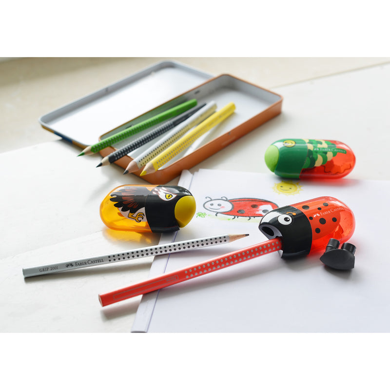 Back to School Supply Kit: Crayons, Markers, Pencils, Sharpener