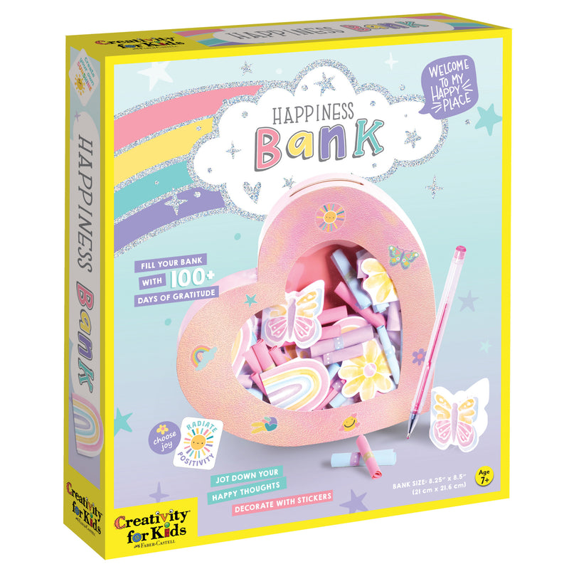 Creativity for Kids Happiness Bank - Craft Kits for Girls and Boys, Kids  Toys - Mindfulness Craft for Kids Ages 7-10+