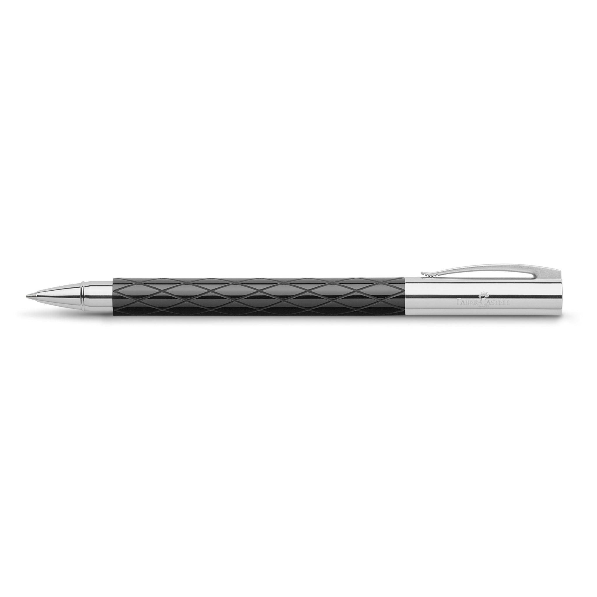 Ambition Rollerball Pen, Rhombus Black - #148910 – Faber-Castell USA
