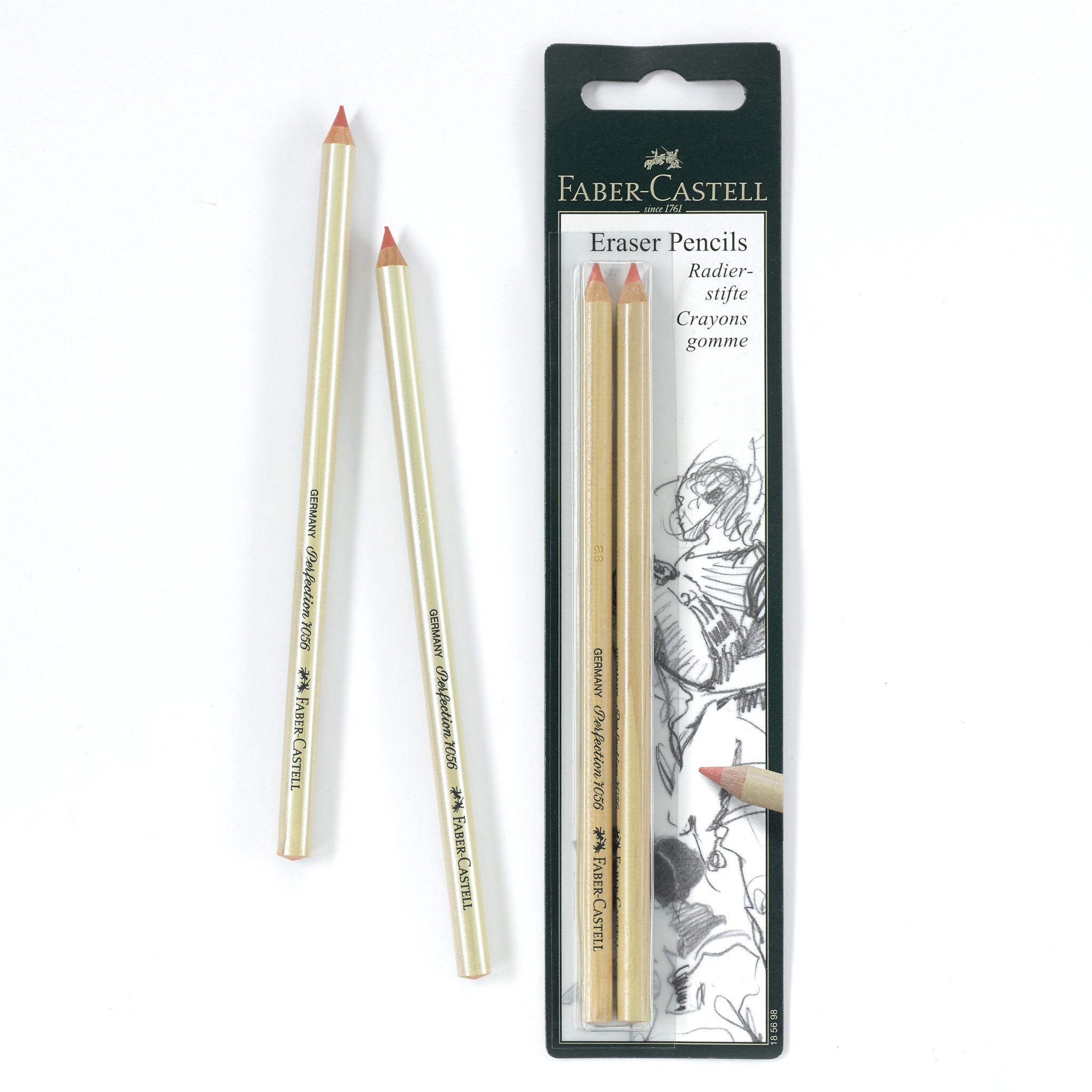 Faber-Castell Perfection 7058 185812 Crayon blanc 