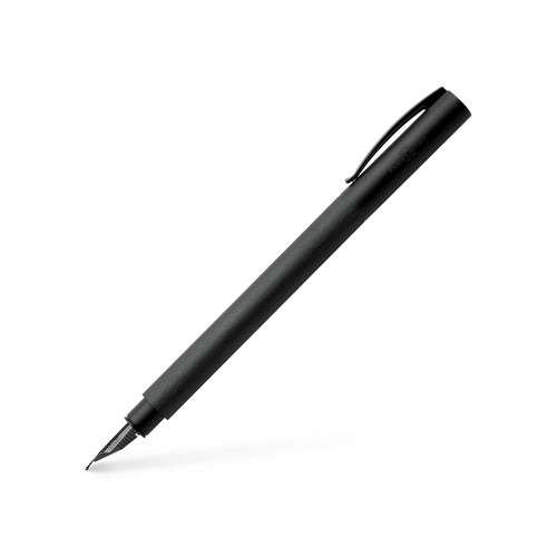 Ambition Fountain Pen, All Black - Medium