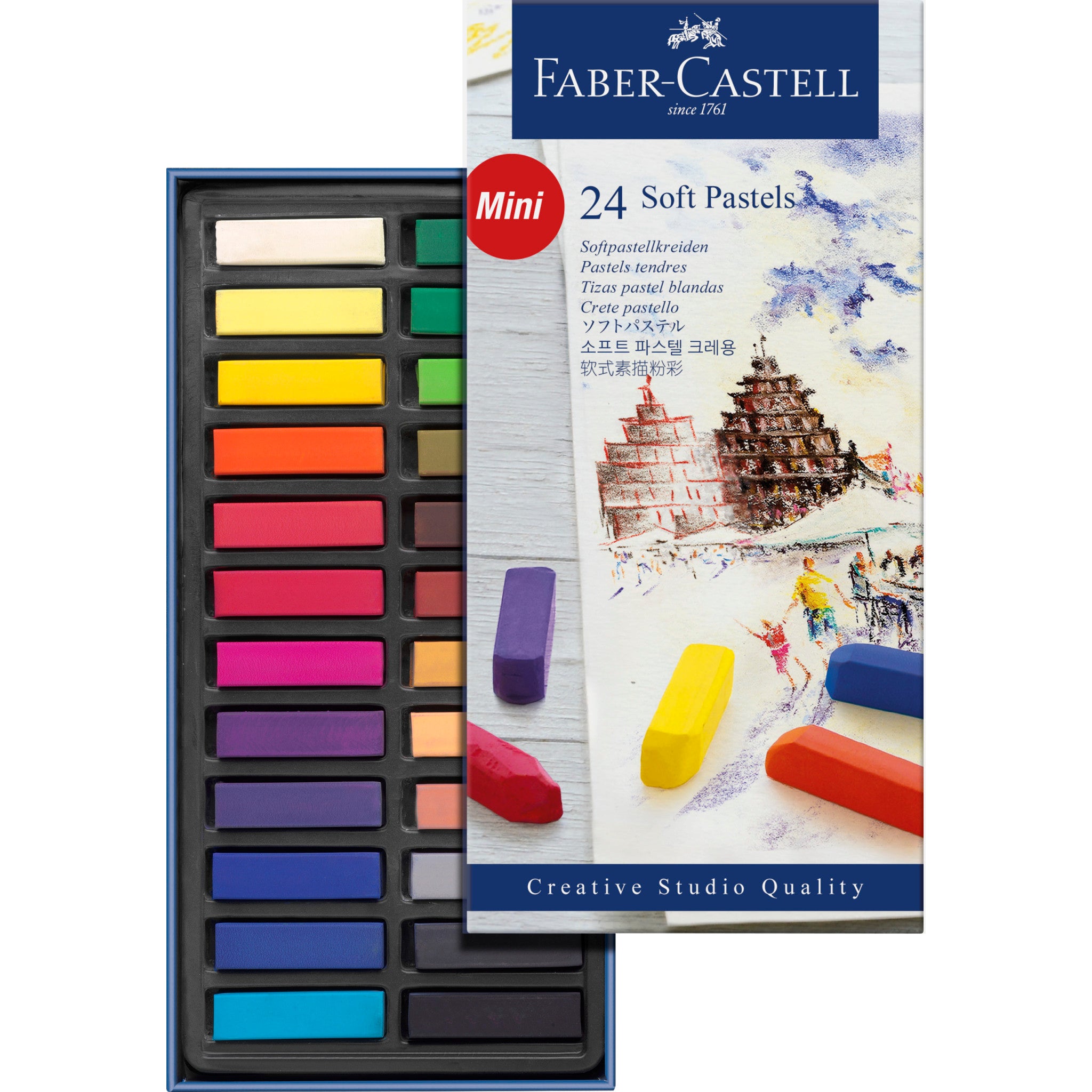 Faber Castell Creative Studio Soft Pastel Set of 24